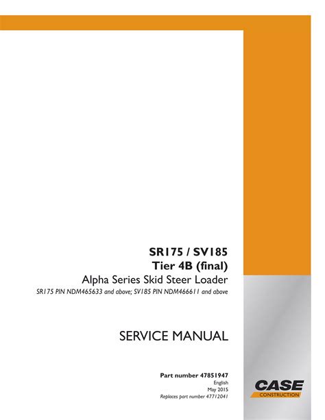 case sr175 manual pdf